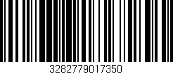 Código de barras (EAN, GTIN, SKU, ISBN): '3282779017350'