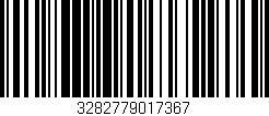 Código de barras (EAN, GTIN, SKU, ISBN): '3282779017367'
