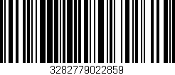 Código de barras (EAN, GTIN, SKU, ISBN): '3282779022859'
