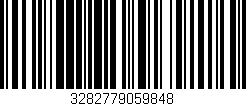 Código de barras (EAN, GTIN, SKU, ISBN): '3282779059848'