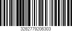 Código de barras (EAN, GTIN, SKU, ISBN): '3282779206303'