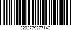 Código de barras (EAN, GTIN, SKU, ISBN): '3282779277143'
