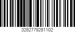 Código de barras (EAN, GTIN, SKU, ISBN): '3282779281102'