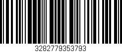 Código de barras (EAN, GTIN, SKU, ISBN): '3282779353793'