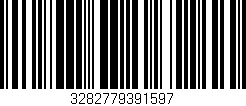 Código de barras (EAN, GTIN, SKU, ISBN): '3282779391597'