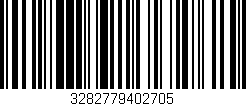 Código de barras (EAN, GTIN, SKU, ISBN): '3282779402705'