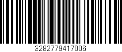 Código de barras (EAN, GTIN, SKU, ISBN): '3282779417006'