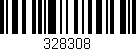 Código de barras (EAN, GTIN, SKU, ISBN): '328308'