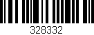 Código de barras (EAN, GTIN, SKU, ISBN): '328332'