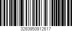 Código de barras (EAN, GTIN, SKU, ISBN): '3283950912617'