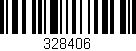 Código de barras (EAN, GTIN, SKU, ISBN): '328406'