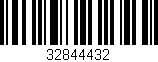 Código de barras (EAN, GTIN, SKU, ISBN): '32844432'