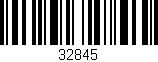Código de barras (EAN, GTIN, SKU, ISBN): '32845'