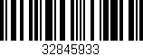 Código de barras (EAN, GTIN, SKU, ISBN): '32845933'