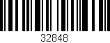 Código de barras (EAN, GTIN, SKU, ISBN): '32848'