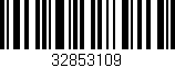 Código de barras (EAN, GTIN, SKU, ISBN): '32853109'