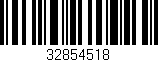 Código de barras (EAN, GTIN, SKU, ISBN): '32854518'