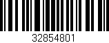 Código de barras (EAN, GTIN, SKU, ISBN): '32854801'