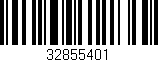 Código de barras (EAN, GTIN, SKU, ISBN): '32855401'