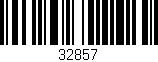 Código de barras (EAN, GTIN, SKU, ISBN): '32857'