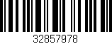 Código de barras (EAN, GTIN, SKU, ISBN): '32857978'