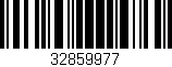 Código de barras (EAN, GTIN, SKU, ISBN): '32859977'