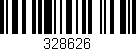 Código de barras (EAN, GTIN, SKU, ISBN): '328626'