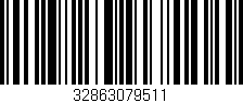 Código de barras (EAN, GTIN, SKU, ISBN): '32863079511'