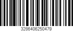 Código de barras (EAN, GTIN, SKU, ISBN): '3286406250479'