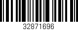 Código de barras (EAN, GTIN, SKU, ISBN): '32871696'
