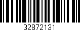 Código de barras (EAN, GTIN, SKU, ISBN): '32872131'