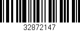 Código de barras (EAN, GTIN, SKU, ISBN): '32872147'
