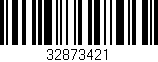 Código de barras (EAN, GTIN, SKU, ISBN): '32873421'