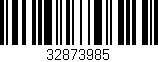 Código de barras (EAN, GTIN, SKU, ISBN): '32873985'