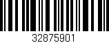 Código de barras (EAN, GTIN, SKU, ISBN): '32875901'