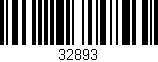Código de barras (EAN, GTIN, SKU, ISBN): '32893'