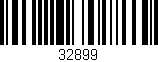 Código de barras (EAN, GTIN, SKU, ISBN): '32899'