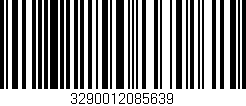 Código de barras (EAN, GTIN, SKU, ISBN): '3290012085639'