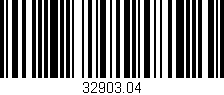 Código de barras (EAN, GTIN, SKU, ISBN): '32903.04'