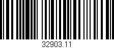 Código de barras (EAN, GTIN, SKU, ISBN): '32903.11'
