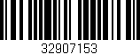 Código de barras (EAN, GTIN, SKU, ISBN): '32907153'