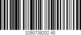 Código de barras (EAN, GTIN, SKU, ISBN): '3290738202.40'