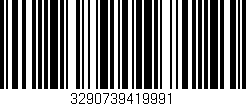 Código de barras (EAN, GTIN, SKU, ISBN): '3290739419991'
