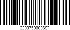 Código de barras (EAN, GTIN, SKU, ISBN): '3290753603697'