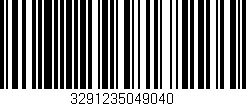 Código de barras (EAN, GTIN, SKU, ISBN): '3291235049040'