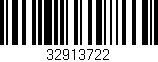 Código de barras (EAN, GTIN, SKU, ISBN): '32913722'