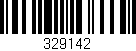 Código de barras (EAN, GTIN, SKU, ISBN): '329142'