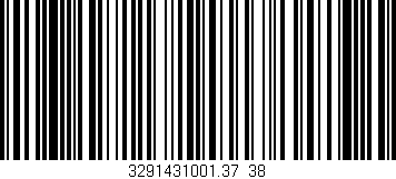 Código de barras (EAN, GTIN, SKU, ISBN): '3291431001.37/38'