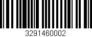 Código de barras (EAN, GTIN, SKU, ISBN): '3291460002'