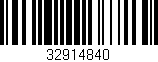 Código de barras (EAN, GTIN, SKU, ISBN): '32914840'